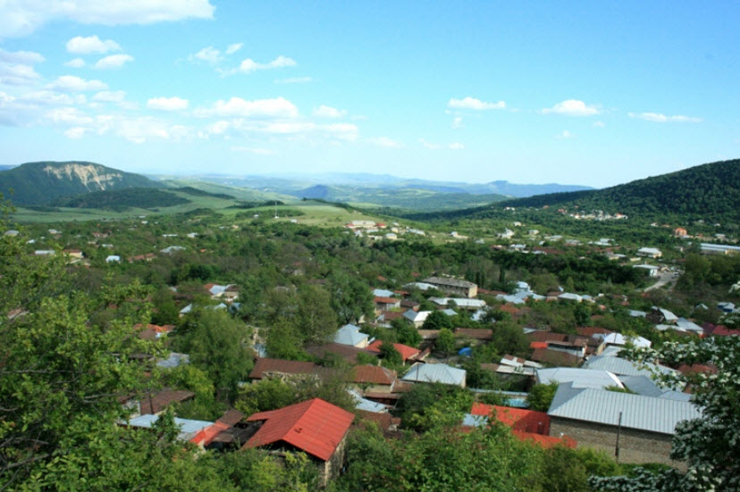 Basgal Village, Ismayilli Region, Azerbaijan